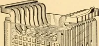 An illustration from Mechanical appliances, mechanical movements and novelties of construction; a complete work and a continuation, as a second volume, of the author's book entitled "Mechanical movements, powers and devices" ... including an explanatory chapter on the leading conceptions of perpetual motion existing during the past three centuries (1910)