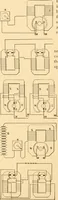 An illustration from Mechanical appliances, mechanical movements and novelties of construction; a complete work and a continuation, as a second volume, of the author's book entitled "Mechanical movements, powers and devices" ... including an explanatory chapter on the leading conceptions of perpetual motion existing during the past three centuries (1910)