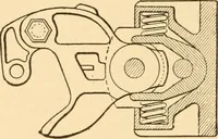 An illustration from Mechanical appliances, mechanical movements and novelties of construction; a complete work and a continuation, as a second volume, of the author's book entitled "Mechanical movements, powers and devices" ... including an explanatory chapter on the leading conceptions of perpetual motion existing during the past three centuries (1910)