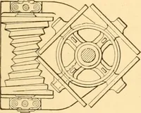 An illustration from Mechanical appliances, mechanical movements and novelties of construction; a complete work and a continuation, as a second volume, of the author's book entitled "Mechanical movements, powers and devices" ... including an explanatory chapter on the leading conceptions of perpetual motion existing during the past three centuries (1910)