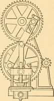An illustration from Mechanical appliances, mechanical movements and novelties of construction; a complete work and a continuation, as a second volume, of the author's book entitled "Mechanical movements, powers and devices" ... including an explanatory chapter on the leading conceptions of perpetual motion existing during the past three centuries (1910)