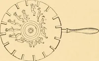 An illustration from Mechanical appliances, mechanical movements and novelties of construction; a complete work and a continuation, as a second volume, of the author's book entitled "Mechanical movements, powers and devices" ... including an explanatory chapter on the leading conceptions of perpetual motion existing during the past three centuries (1910)