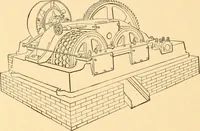 An illustration from Mechanical appliances, mechanical movements and novelties of construction; a complete work and a continuation, as a second volume, of the author's book entitled "Mechanical movements, powers and devices" ... including an explanatory chapter on the leading conceptions of perpetual motion existing during the past three centuries (1910)