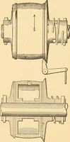 An illustration from Mechanical appliances, mechanical movements and novelties of construction; a complete work and a continuation, as a second volume, of the author's book entitled "Mechanical movements, powers and devices" ... including an explanatory chapter on the leading conceptions of perpetual motion existing during the past three centuries (1910)