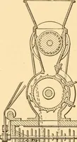 An illustration from Mechanical appliances, mechanical movements and novelties of construction; a complete work and a continuation, as a second volume, of the author's book entitled "Mechanical movements, powers and devices" ... including an explanatory chapter on the leading conceptions of perpetual motion existing during the past three centuries (1910)