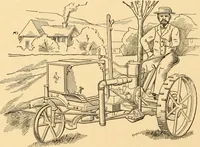 An illustration from Mechanical appliances, mechanical movements and novelties of construction; a complete work and a continuation, as a second volume, of the author's book entitled "Mechanical movements, powers and devices" ... including an explanatory chapter on the leading conceptions of perpetual motion existing during the past three centuries (1910)