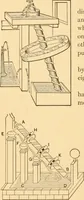 An illustration from Mechanical appliances, mechanical movements and novelties of construction; a complete work and a continuation, as a second volume, of the author's book entitled "Mechanical movements, powers and devices" ... including an explanatory chapter on the leading conceptions of perpetual motion existing during the past three centuries (1910)