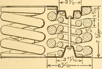An illustration from Mechanical appliances, mechanical movements and novelties of construction; a complete work and a continuation, as a second volume, of the author's book entitled "Mechanical movements, powers and devices" ... including an explanatory chapter on the leading conceptions of perpetual motion existing during the past three centuries (1910)