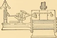 An illustration from Mechanical appliances, mechanical movements and novelties of construction; a complete work and a continuation, as a second volume, of the author's book entitled "Mechanical movements, powers and devices" ... including an explanatory chapter on the leading conceptions of perpetual motion existing during the past three centuries (1910)