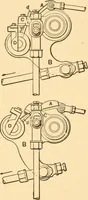 An illustration from Mechanical appliances, mechanical movements and novelties of construction; a complete work and a continuation, as a second volume, of the author's book entitled "Mechanical movements, powers and devices" ... including an explanatory chapter on the leading conceptions of perpetual motion existing during the past three centuries (1910)