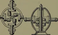 Picture 446 of 725 from Mechanical appliances, mechanical movements and novelties of construction; a complete work and a continuation, as a second volume, of the author's book entitled "Mechanical movements, powers and devices" ... including an explanatory chapter on the leading conceptions of perpetual motion existing during the past three centuries (1914), leaf 251