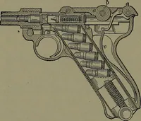 An illustration from Mechanical appliances, mechanical movements and novelties of construction; a complete work and a continuation, as a second volume, of the author's book entitled "Mechanical movements, powers and devices" ... including an explanatory chapter on the leading conceptions of perpetual motion existing during the past three centuries (1914)