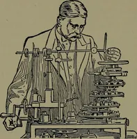 An illustration from Mechanical appliances, mechanical movements and novelties of construction; a complete work and a continuation, as a second volume, of the author's book entitled "Mechanical movements, powers and devices" ... including an explanatory chapter on the leading conceptions of perpetual motion existing during the past three centuries (1914)