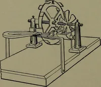 An illustration from Mechanical appliances, mechanical movements and novelties of construction; a complete work and a continuation, as a second volume, of the author's book entitled "Mechanical movements, powers and devices" ... including an explanatory chapter on the leading conceptions of perpetual motion existing during the past three centuries (1914)