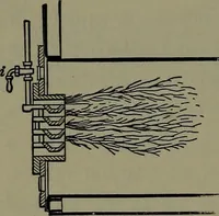 An illustration from Mechanical appliances, mechanical movements and novelties of construction; a complete work and a continuation, as a second volume, of the author's book entitled "Mechanical movements, powers and devices" ... including an explanatory chapter on the leading conceptions of perpetual motion existing during the past three centuries (1914)