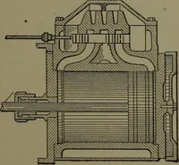 An illustration from Mechanical appliances, mechanical movements and novelties of construction; a complete work and a continuation, as a second volume, of the author's book entitled "Mechanical movements, powers and devices" ... including an explanatory chapter on the leading conceptions of perpetual motion existing during the past three centuries (1914)