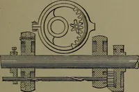 An illustration from Mechanical appliances, mechanical movements and novelties of construction; a complete work and a continuation, as a second volume, of the author's book entitled "Mechanical movements, powers and devices" ... including an explanatory chapter on the leading conceptions of perpetual motion existing during the past three centuries (1914)