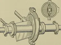 An illustration from Mechanical applicances, mechanical movements and novelties of construction; a complete work and a continuation, as a second volume, of the author's book entitled "Mechanical mvements, powers and devices"; (1917)