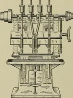 An illustration from Mechanical applicances, mechanical movements and novelties of construction; a complete work and a continuation, as a second volume, of the author's book entitled "Mechanical mvements, powers and devices"; (1917)