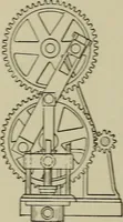 An illustration from Mechanical applicances, mechanical movements and novelties of construction; a complete work and a continuation, as a second volume, of the author's book entitled "Mechanical mvements, powers and devices"; (1917)