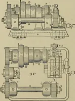 An illustration from Mechanical applicances, mechanical movements and novelties of construction; a complete work and a continuation, as a second volume, of the author's book entitled "Mechanical mvements, powers and devices"; (1917)