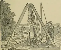 An illustration from Mechanical applicances, mechanical movements and novelties of construction; a complete work and a continuation, as a second volume, of the author's book entitled "Mechanical mvements, powers and devices"; (1917)