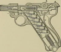 An illustration from Mechanical applicances, mechanical movements and novelties of construction; a complete work and a continuation, as a second volume, of the author's book entitled "Mechanical mvements, powers and devices"; (1917)