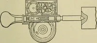 An illustration from Mechanical applicances, mechanical movements and novelties of construction; a complete work and a continuation, as a second volume, of the author's book entitled "Mechanical mvements, powers and devices"; (1917)