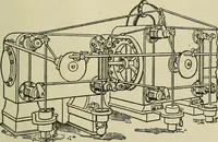 An illustration from Mechanical applicances, mechanical movements and novelties of construction; a complete work and a continuation, as a second volume, of the author's book entitled "Mechanical mvements, powers and devices"; (1917)