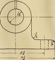 An illustration from Mechanical drawing; working drawings (1911)