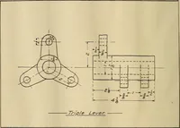 An illustration from Mechanical drawing; working drawings (1911)