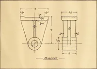 An illustration from Mechanical drawing; working drawings (1911)