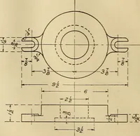 An illustration from Mechanical drawing; working drawings (1911)