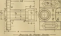 An illustration from Mechanical drawing; working drawings (1911)