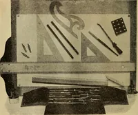 An illustration from Mechanical drawing; working drawings (1911)