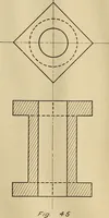 An illustration from Mechanical drawing; working drawings (1911)