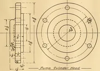 An illustration from Mechanical drawing; working drawings (1911)