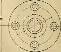 An illustration from Mechanical drawing; working drawings (1911)