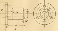 An illustration from Mechanical drawing; working drawings (1911)
