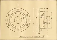An illustration from Mechanical drawing; working drawings (1911)