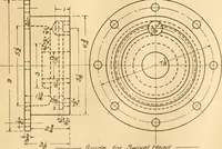An illustration from Mechanical drawing; working drawings (1911)