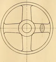 An illustration from Mechanical drawing; working drawings (1911)