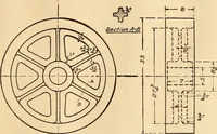 An illustration from Mechanical drawing; working drawings (1911)
