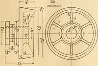 An illustration from Mechanical drawing; working drawings (1911)