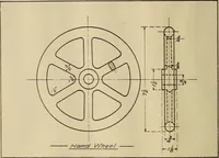 An illustration from Mechanical drawing; working drawings (1911)