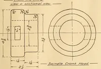 An illustration from Mechanical drawing; working drawings (1911)