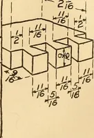 An illustration from Mechanical drawing; working drawings (1911)