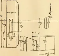 An illustration from Mechanical drawing; working drawings (1911)