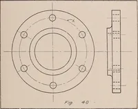 An illustration from Mechanical drawing; working drawings (1911)