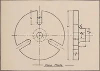 An illustration from Mechanical drawing; working drawings (1911)